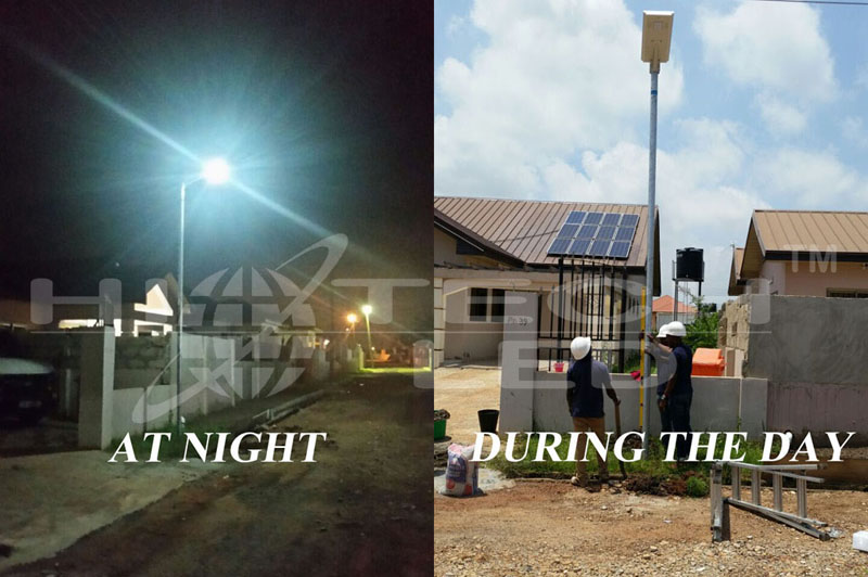 all in one solar street light