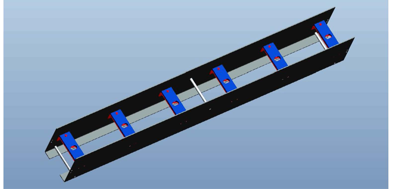 led pavement warning light installation