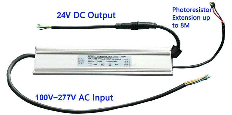 in-pavement brickled traffic signal light installation